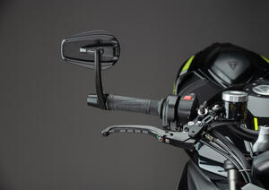 Specchio In Alluminio (Bar-End Fix) Lato Sinistro <p>Nero</p>